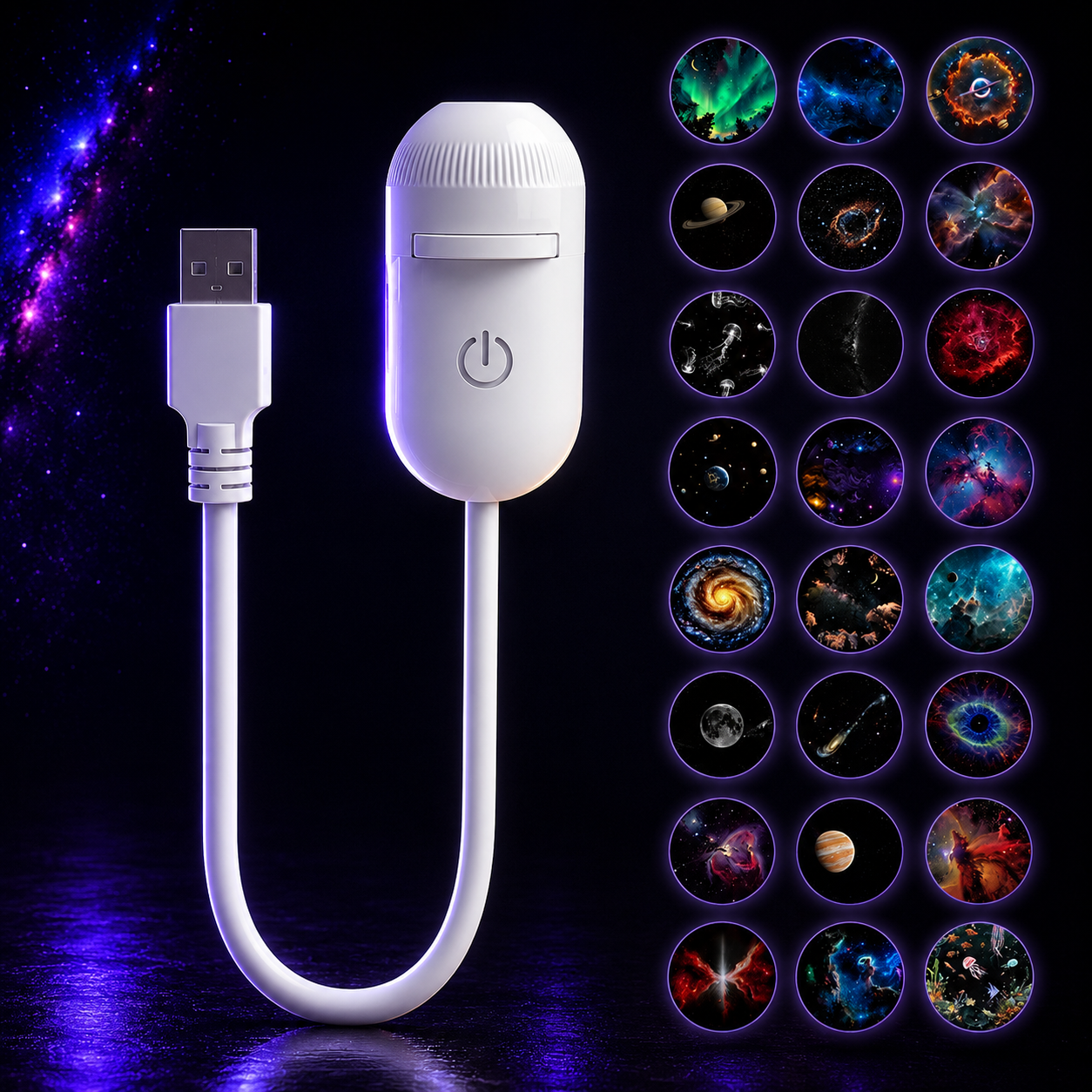 Nebulux™ | Convierte tu Habitación en una Galaxia en Segundos